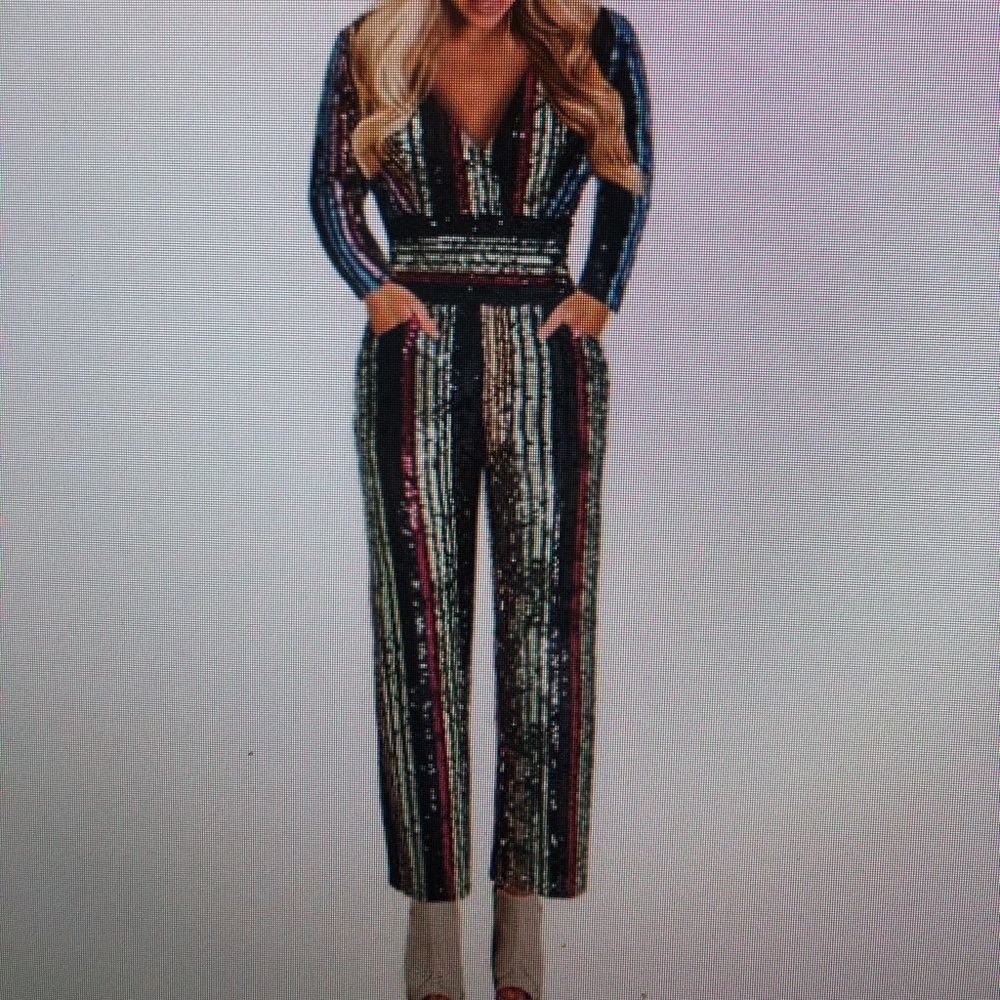 Sequin Romper